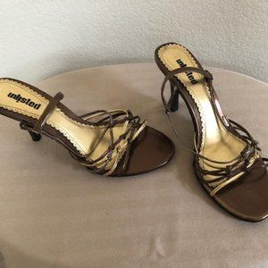 Unlisted by Kenneth Cole Strappy Backless Sandal!
